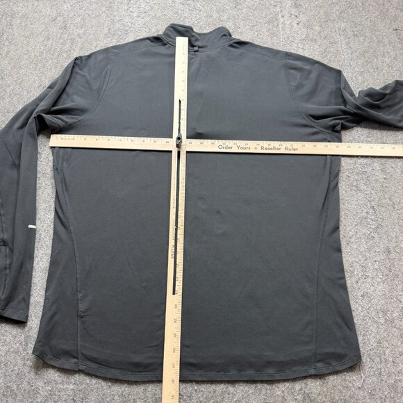 Nike Element 1/2 Zip Running Pullover Men XL Gray Reflective Long Sleeve - Picture 11 of 16